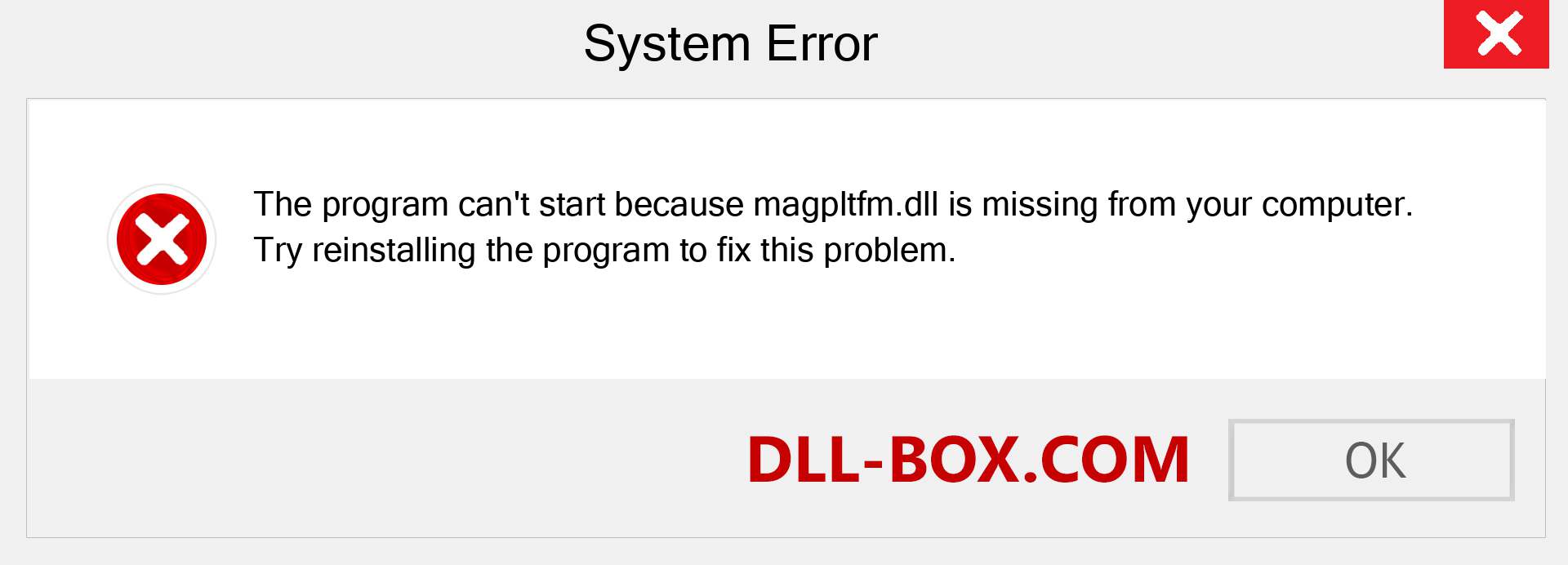  magpltfm.dll file is missing?. Download for Windows 7, 8, 10 - Fix  magpltfm dll Missing Error on Windows, photos, images